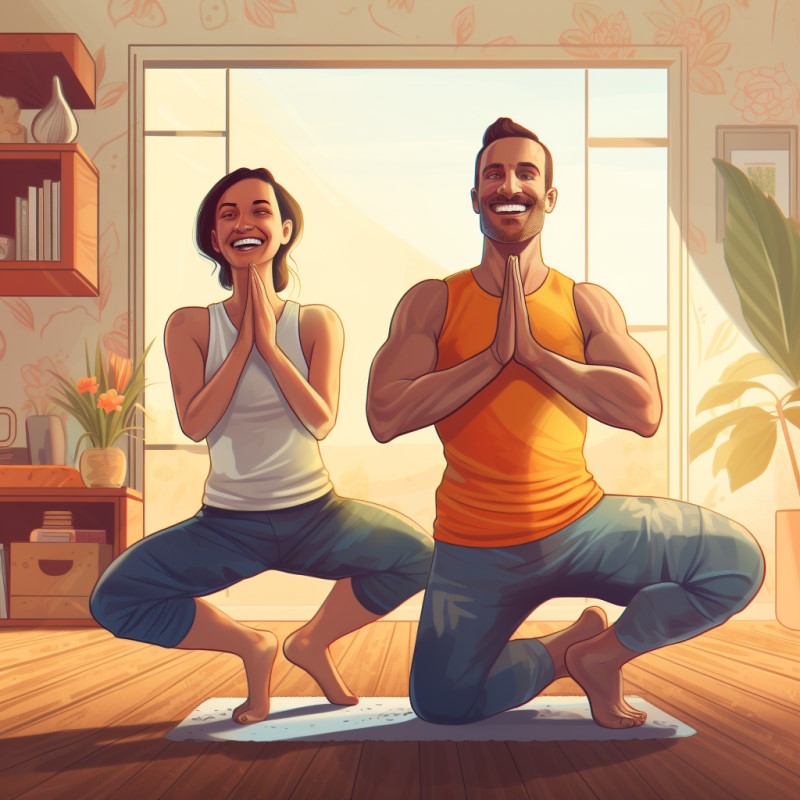 Ways to Relieve stress and anxiety - Try Yoga - Just Organics